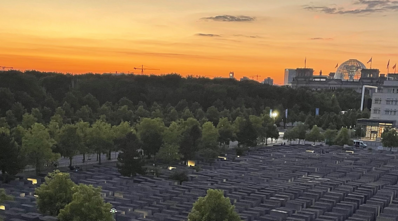 Sonnenuntergang über Berlin
