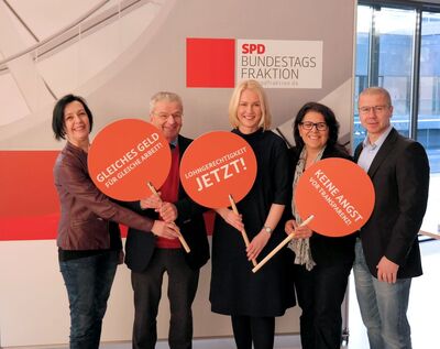 Mit Bundesministerin Manuela Schwesig