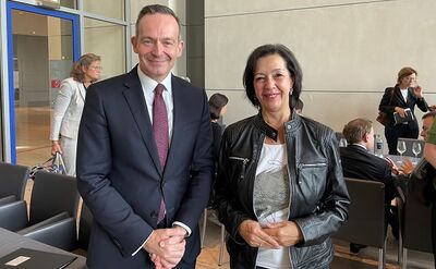 Treffen mit Bundesverkehrsminister heute Morgen der Vorstandsmitglieder der DFPV.