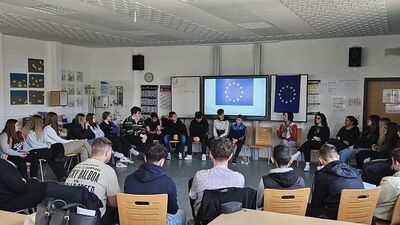 Europawoche in der Realschule Plus Queidersbach